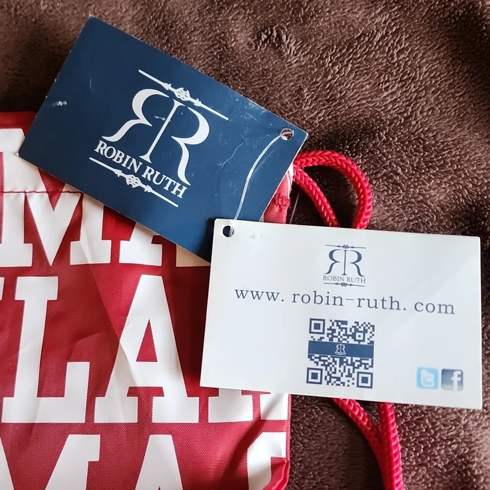 ROBIN RUTH "Oklahoma University" Drawstring Backpack - Picture 2 of 4